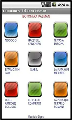 La Botonera del Tano Pasman android App screenshot 0